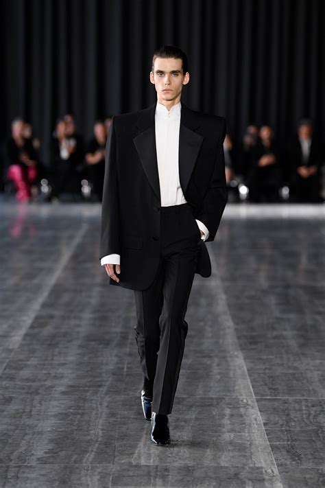 ysl men's winter 2024 show|ysl suits for men.